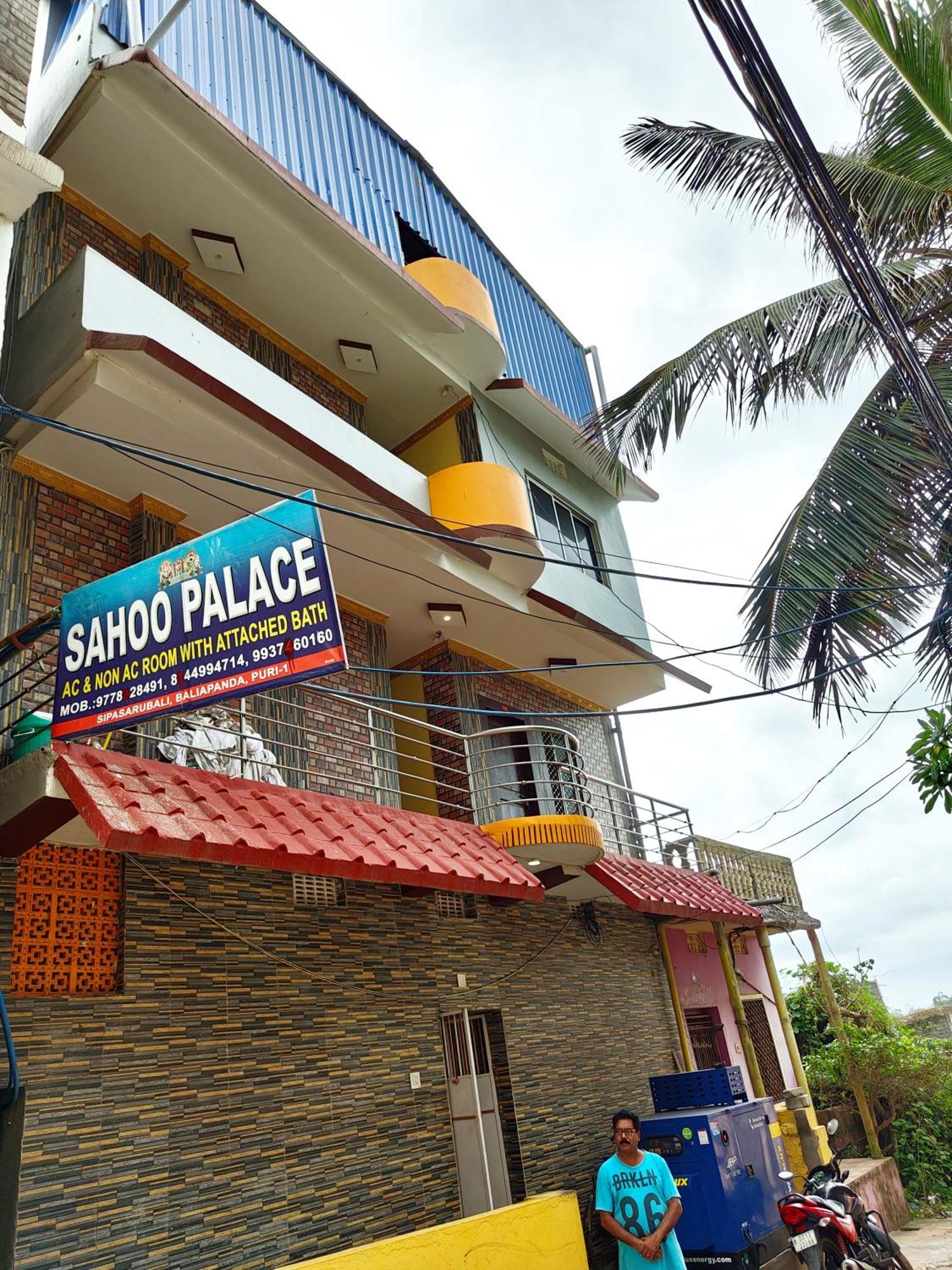 Goroomgo Sahoo Palace Puri - Prime Location Near Sea Beach - Excellent Service With Parking Facilities Esterno foto
